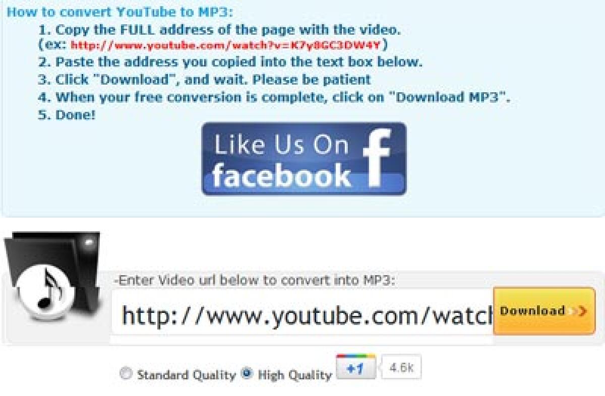 Download mp3 da Youtube - 