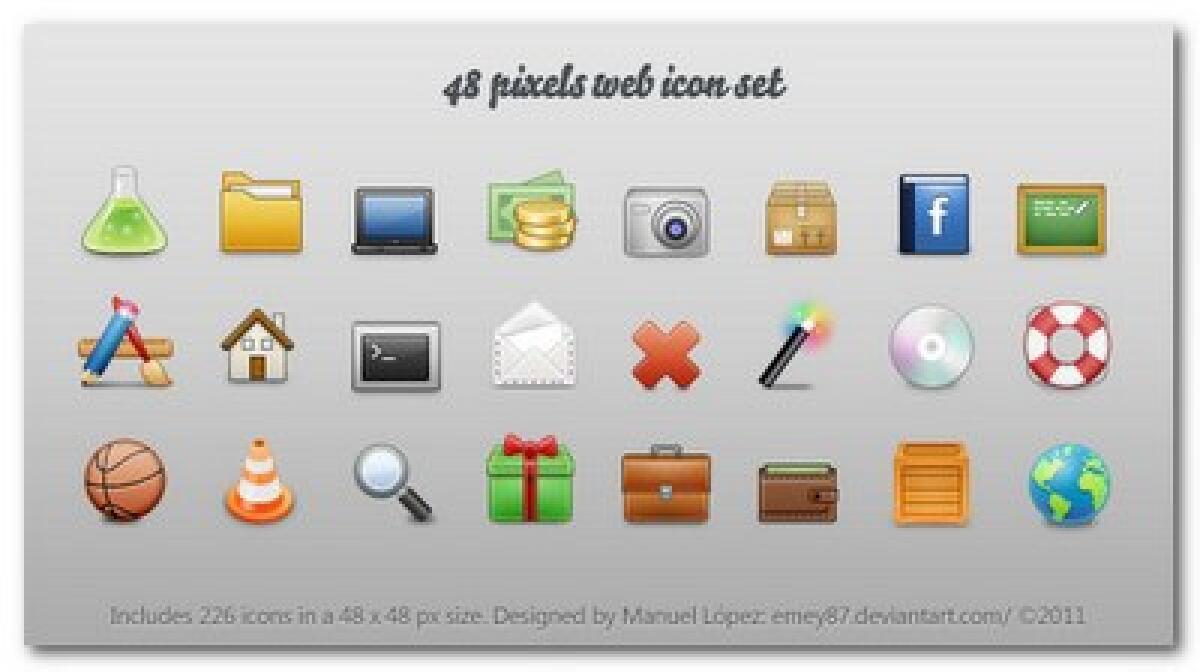 Icone social per siti web - 