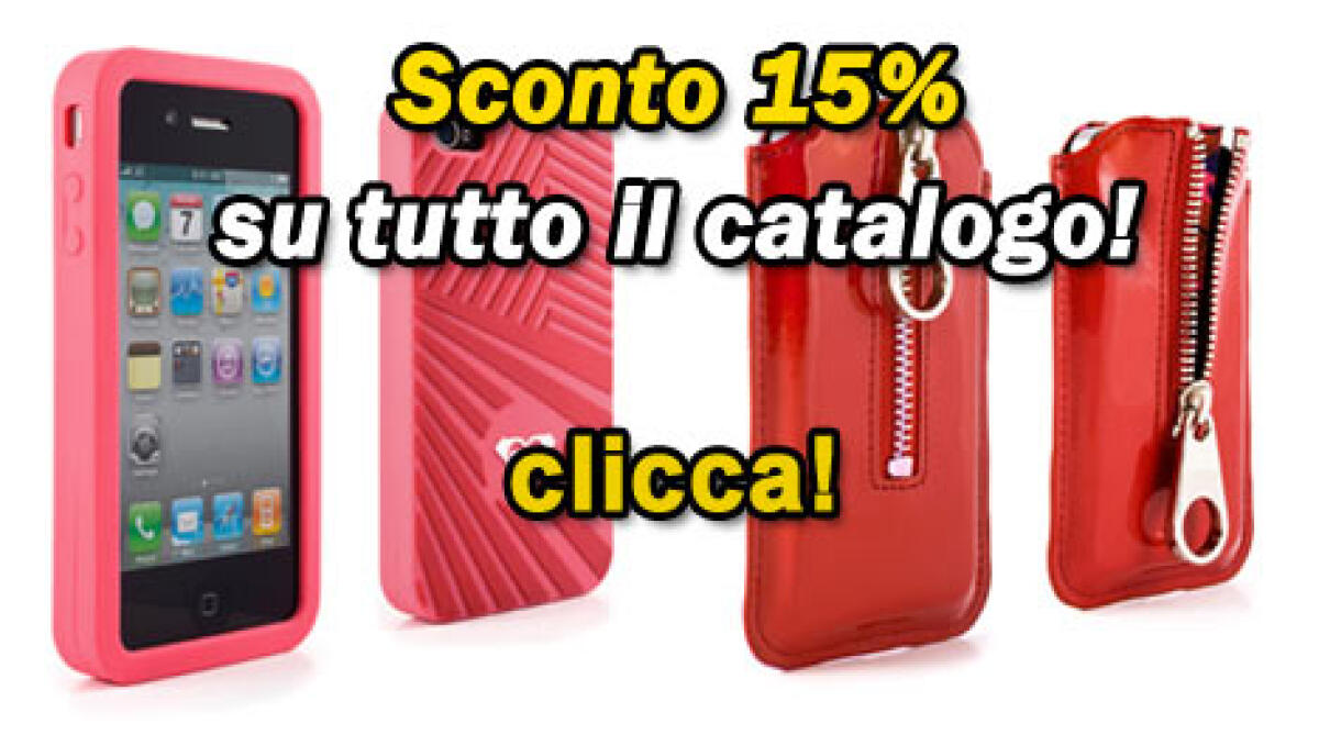 Sconto 15% accessori iPhone Proporta fino a domenica 30 gennaio - 