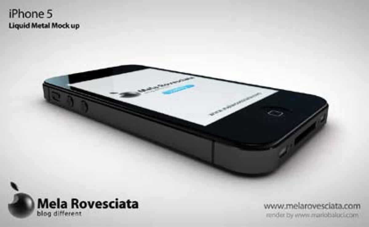 iPhone 5 sara' in Liquid Metal? Rumor - Concept - 