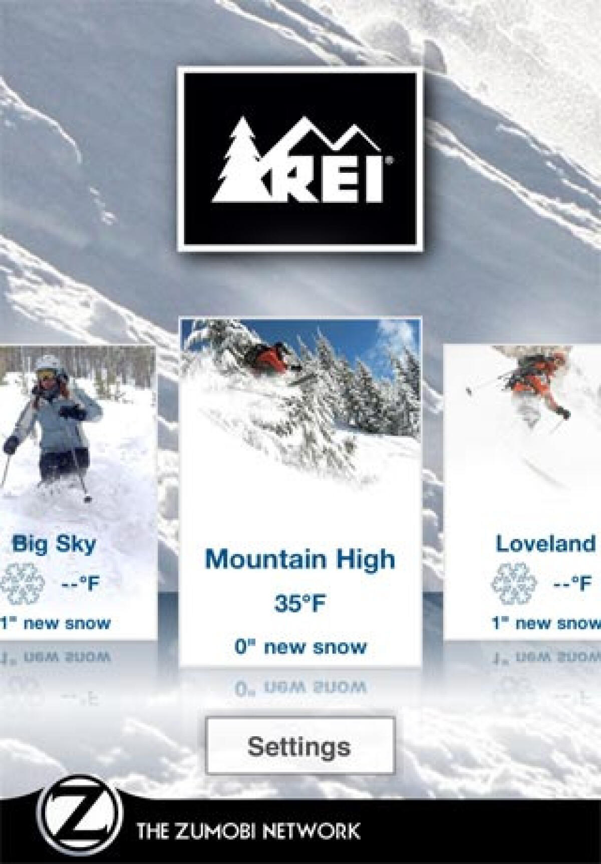 Se ami sciare "Snow and Ski Report" e' l'app iPhone per te! - 