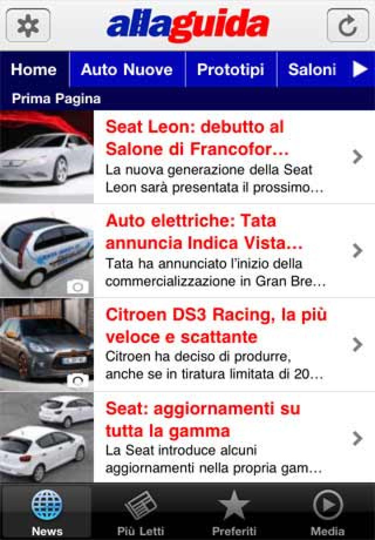 La rivista automobilistica "Alla Guida" sbarca su iPhone - 