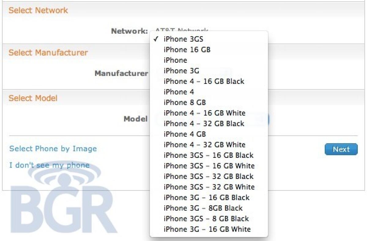 iPhone 4 bianco appare anche nei sistemi online di AT&T, 3 UK ed Orange UK - 