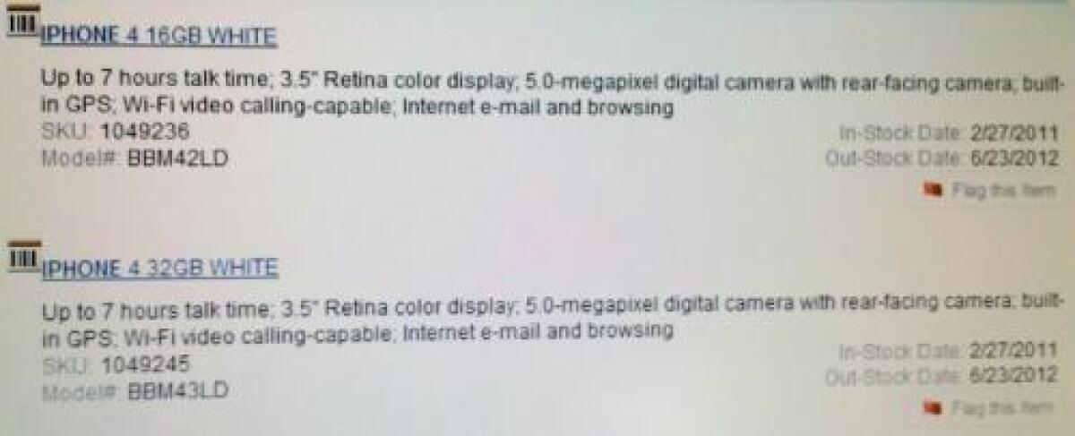 iPhone 4 bianco sara' in commercio dal 27 febbraio? Rumor - 