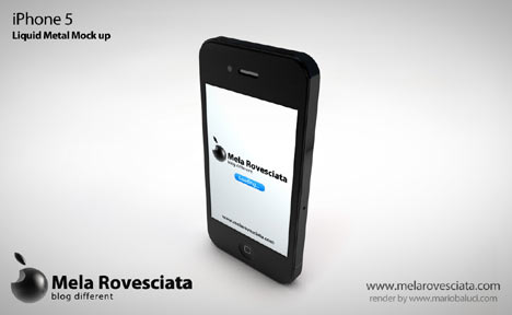 iPhone 5 sara' in Liquid Metal? Rumor - Concept