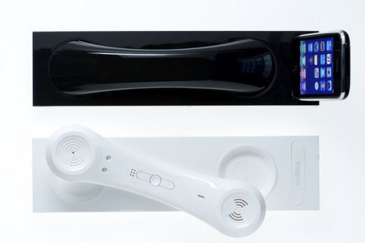 Una cornetta tradizionale per iPhone dal nome esotico: Moshi Moshi MM03i