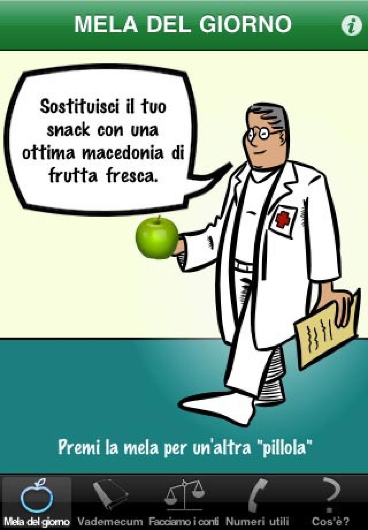 Vademecum della Salute e' l'app iPhone per vivere in forma - 