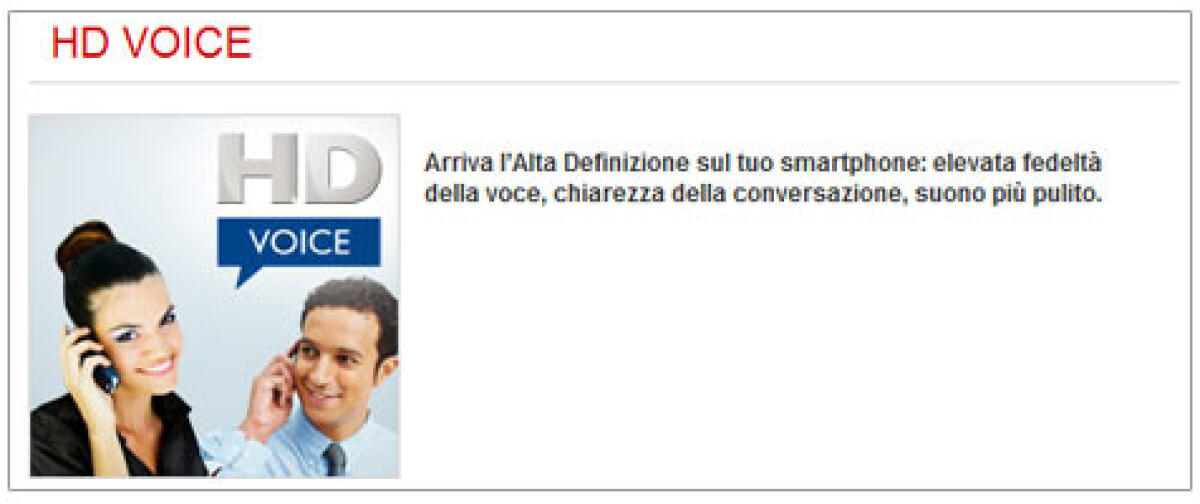 TIM introduce in Italia le chiamate ad alta definizione (HD Voice) - 