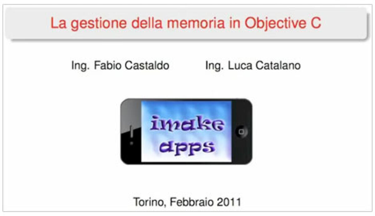 Ecco la terza parte dei video-corsi di programmazione per iPhone by imakesapps.it - 