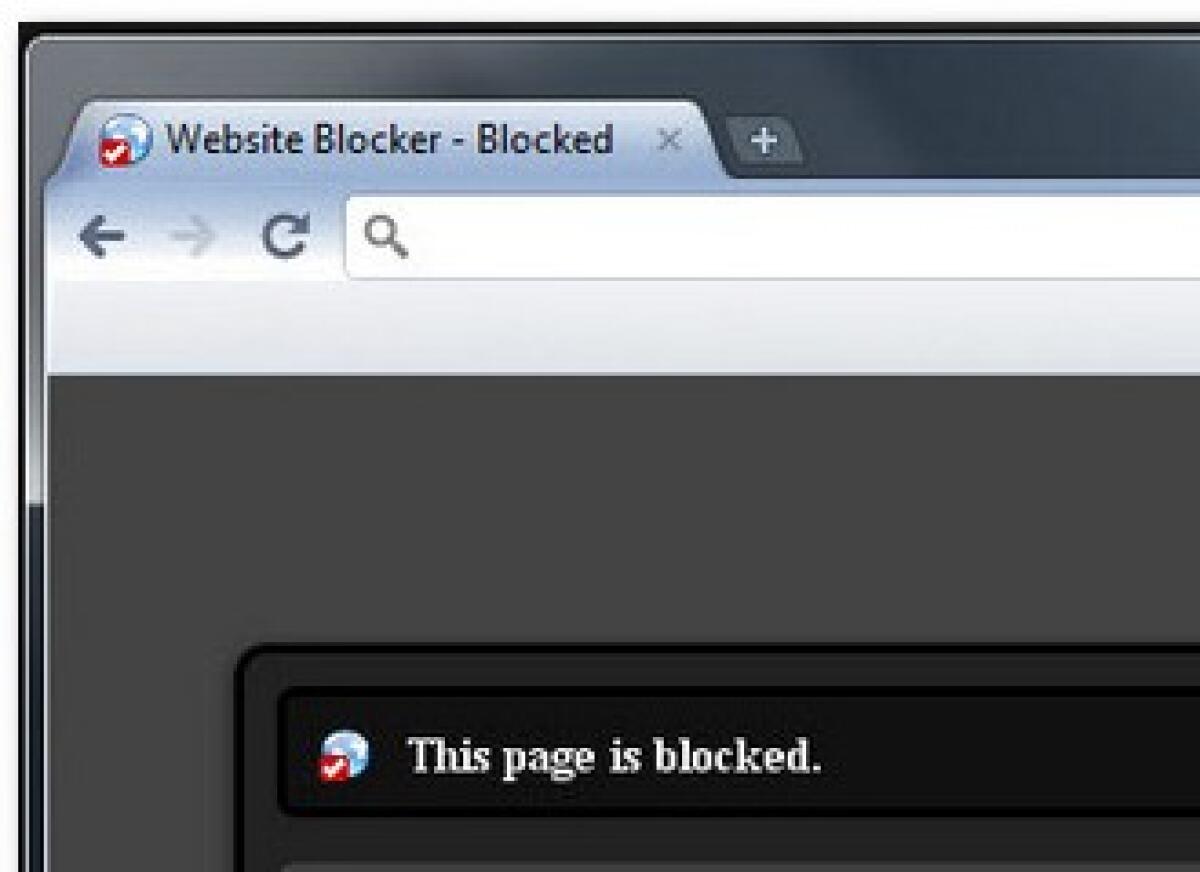 Bloccare siti web non graditi - 