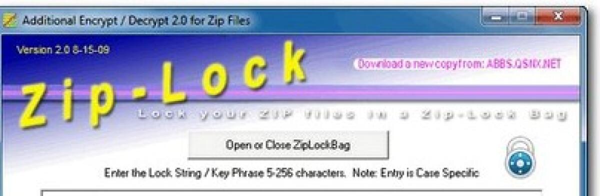 Protezione dei file Zip - 