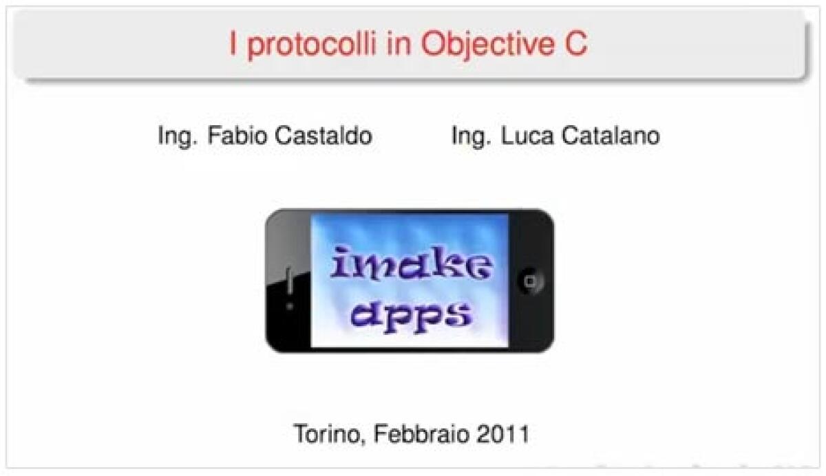 Programmazione app iPhone: quarto videocorsocorso gratuito di Imakesapps.it - 