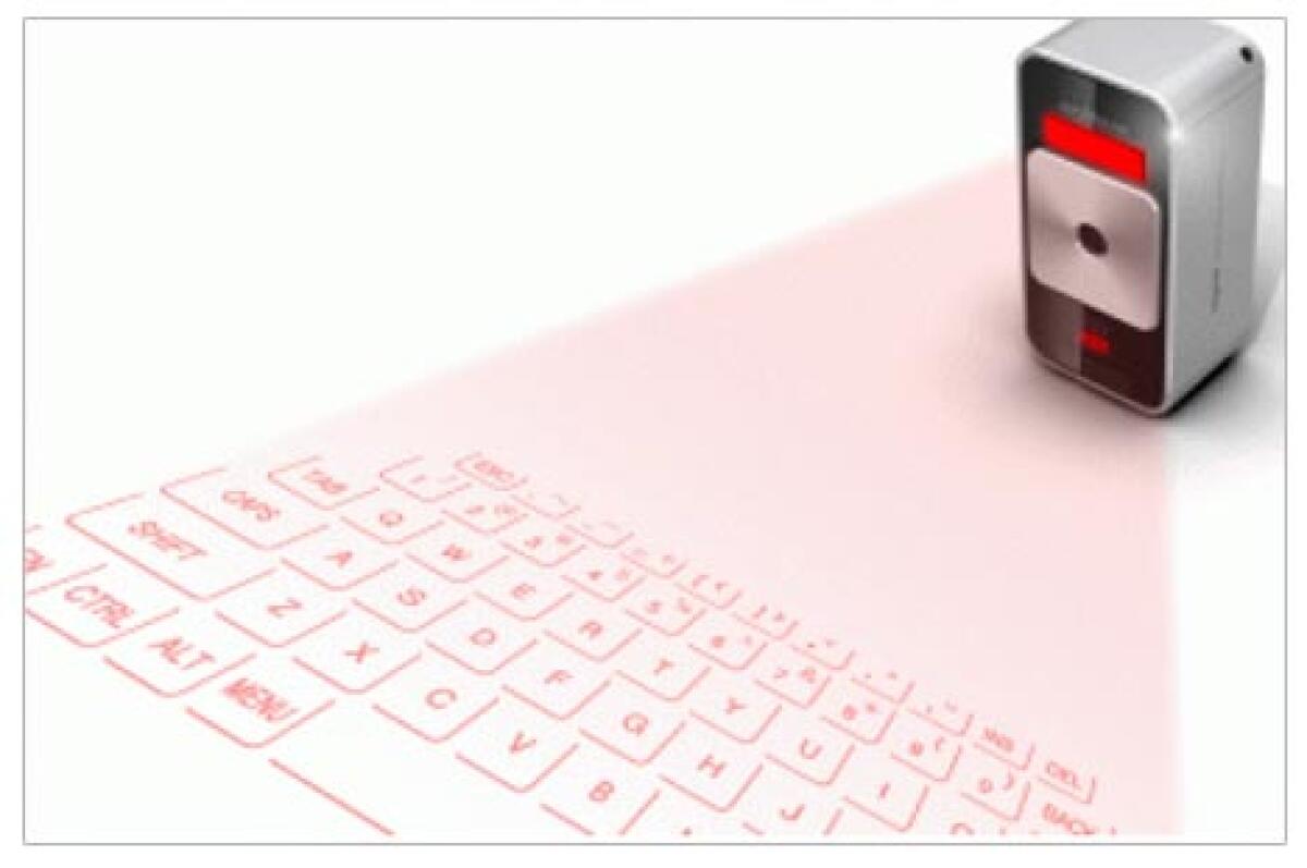 Una tastiera laser per iPhone con Magic Cube Laser Keyboard - 