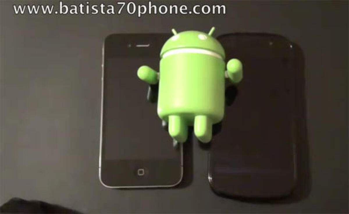 Videoconfronto iphone 4 iOS 4.2.1 e Google Nexus S - 