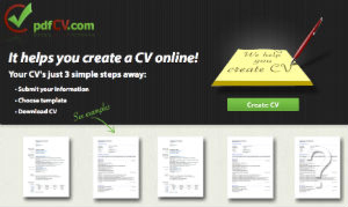 PDFCV servizio per creare curriculum vitae in PDF - 