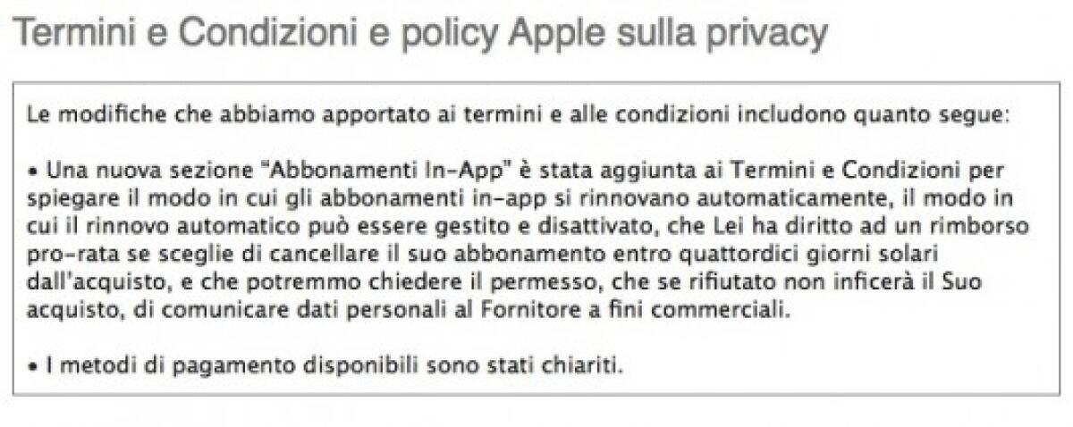 In arrivo gli abbonamenti In-App per gestire i pagamenti ricorrenti - 