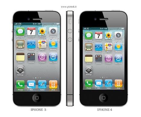 Pannello anteriore di iPhone 5? Rumor