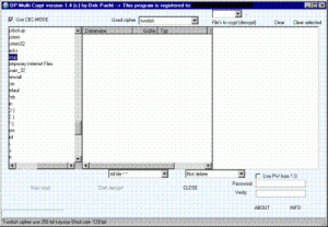 DP-MultiCrypt: software firewall