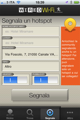 Wired WiFi, la nuova app per trovare punti di accesso WiFi in Italia, sbarca in App Store