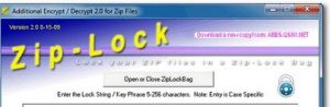 proteggere file zip