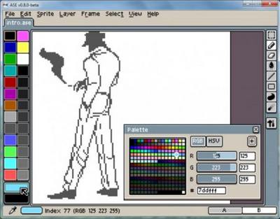 ASE - Allegro Sprite Editor