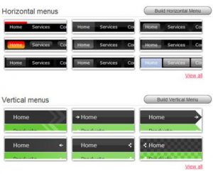 servizi per creare menu css online