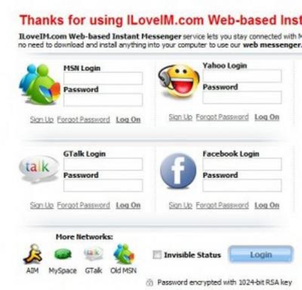 Servizi di Messaggistica Online - 