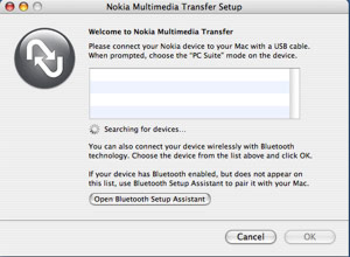 Gestione smartphone Nokia con Mac OS X - 