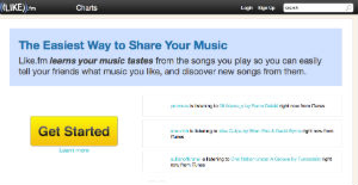 Like.fm social per ascoltare e condividere musica - 