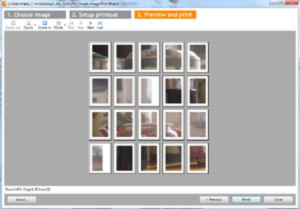 Realizzare poster con Image Print Wizard - 