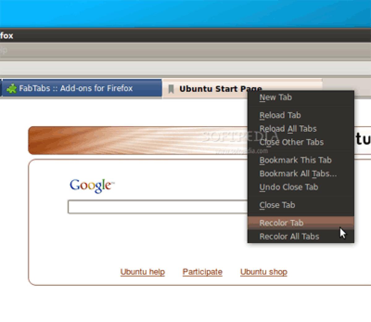 Firefox con schede colorate - 