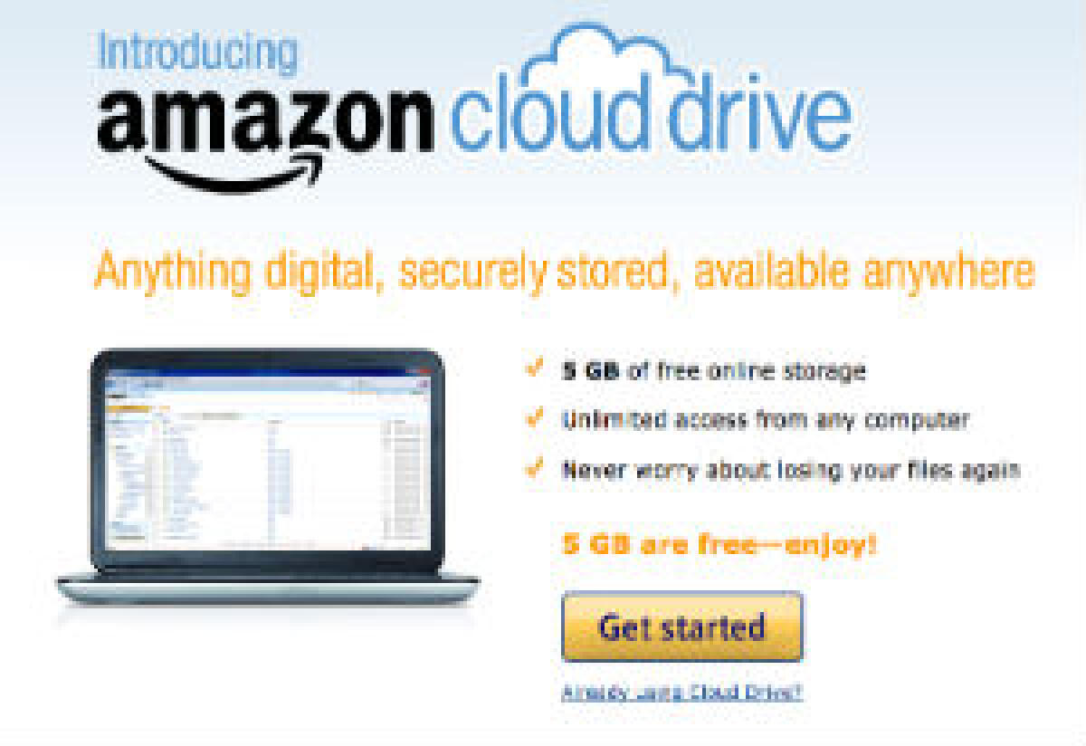 Amazon Cloud Drive, file hosting 5 Gb gratis - 