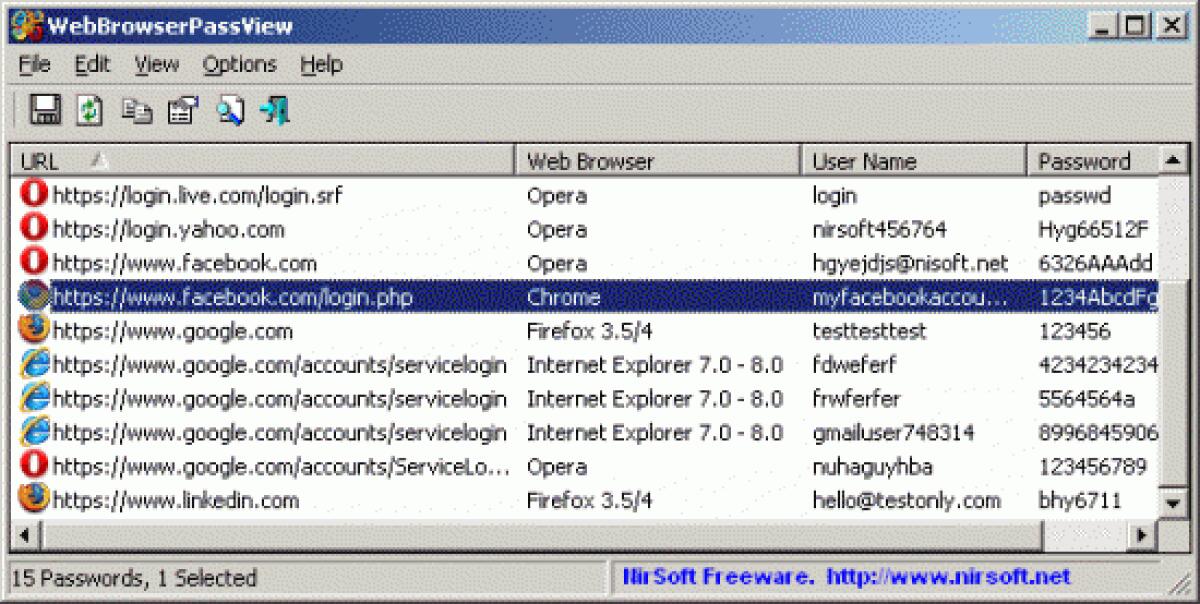 Come ritrovare password perdute - 