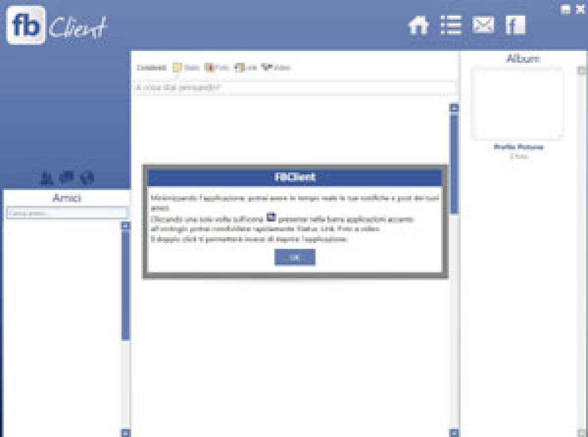 Collegarsi su Facebook direttamente dal desktop - 