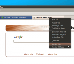 Schede colorate Firefox