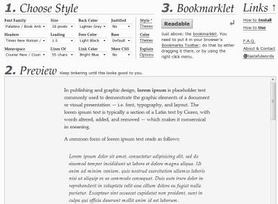 Readable: conversione siti web