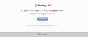 Instagrid, galleria fotografica di Instagram