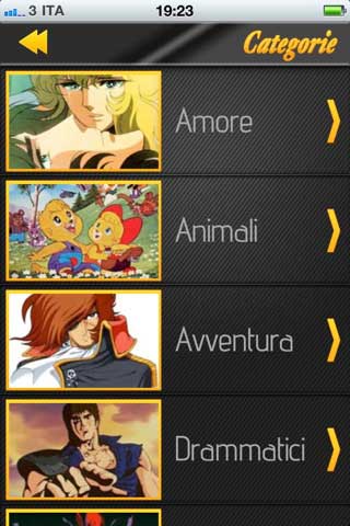 iCartoni Animati app iphone 4