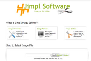 Jimpl Image Splitter: convertire, ridimensionare e suddividere le immagini