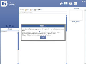 Facebook sul desktop