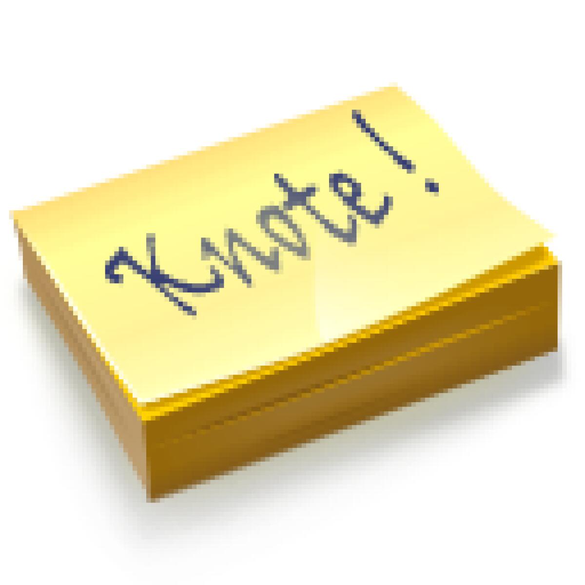 Salvare appunti con Knote - 