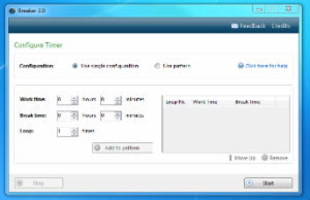 Breaker, programma per monitorare le ore effettive di lavoro al PC - 