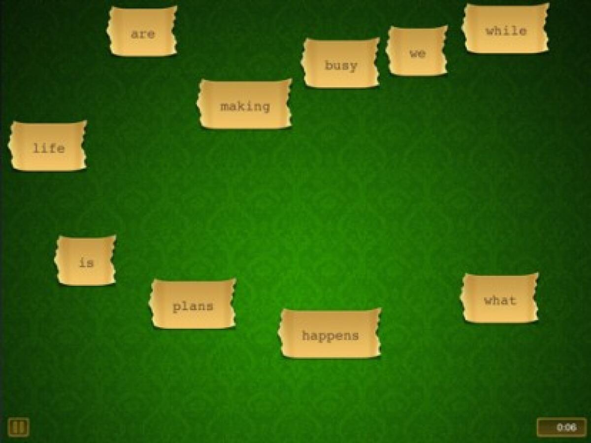Giocare con le parole: Wordrive - 