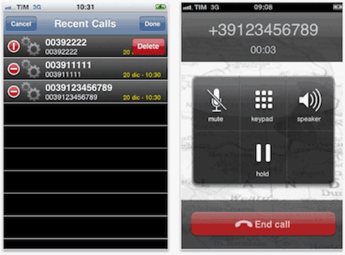 Come eseguire chiamate voip tramite iPhone - 