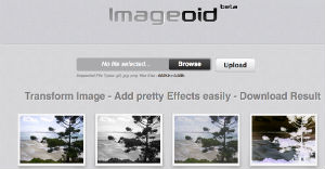 ImageOid, servizio per aggiungere effetti alle immagini