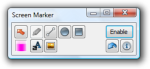 Screen Marker: Salvare appunti sullo schermo