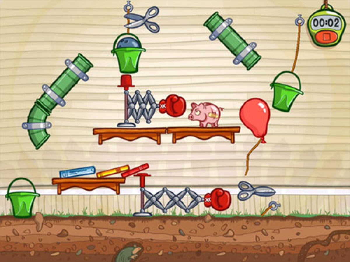 Puzzle game e fisica: Casey’s Contraptions - 
