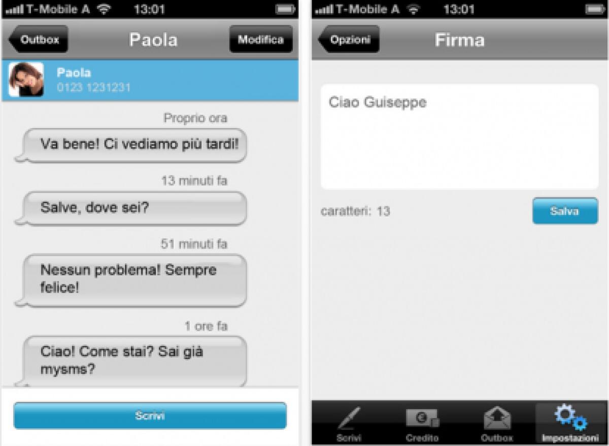 MySms: gestione messaggi e invio lowcost - 