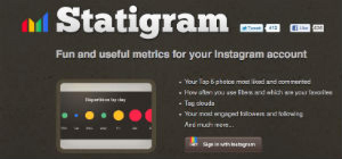 Statigr.am controllare le statistiche di Instagram - 