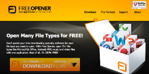 Free Opener tool gratuito per aprire moltissimi tipi di file